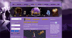 Desktop Screenshot of fallen-evolution.com